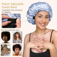YANIBEST night-use bonnet keeps hair smooth through makeup removal