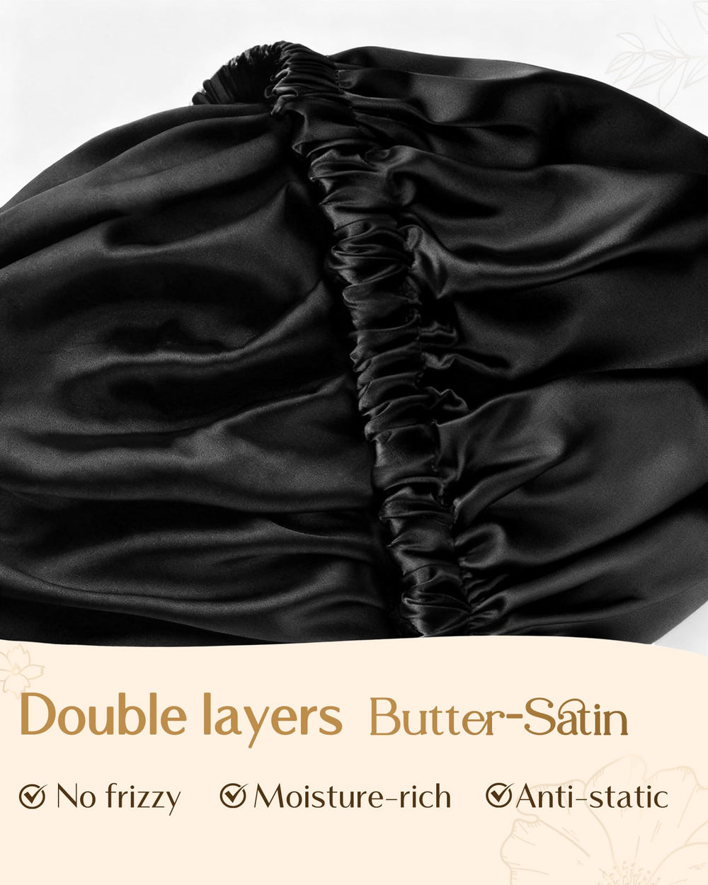 YANIBEST butter-satin material reduces friction and preserves moisture