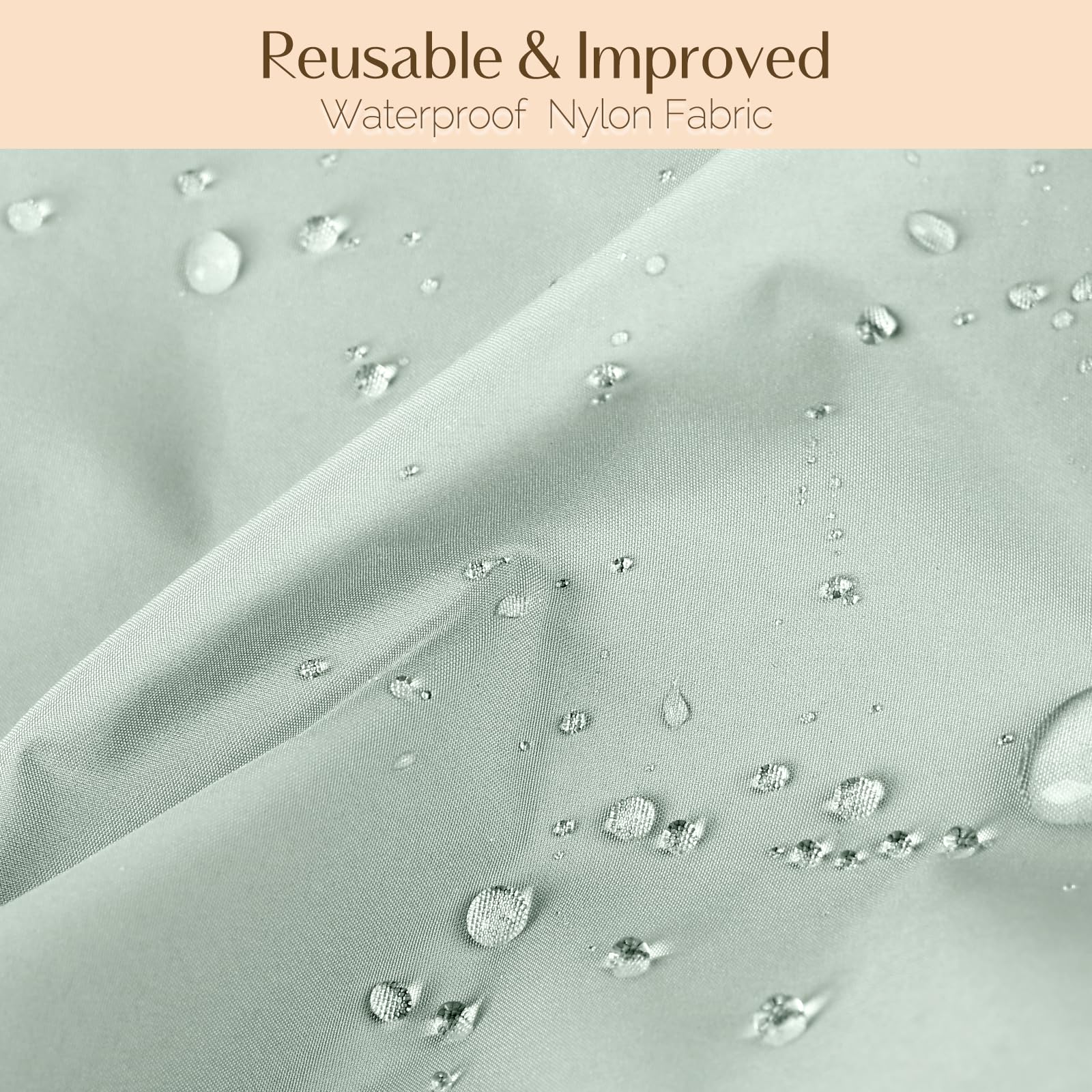 YANIBEST soft non-slip elastic band offers secure, comfortable fit.