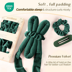 Yanibest soft velvet scrunchies provide comfortable, secure hold.