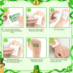 Yanroom tatuajes con lemas irlandeses divertidos para animar eventos