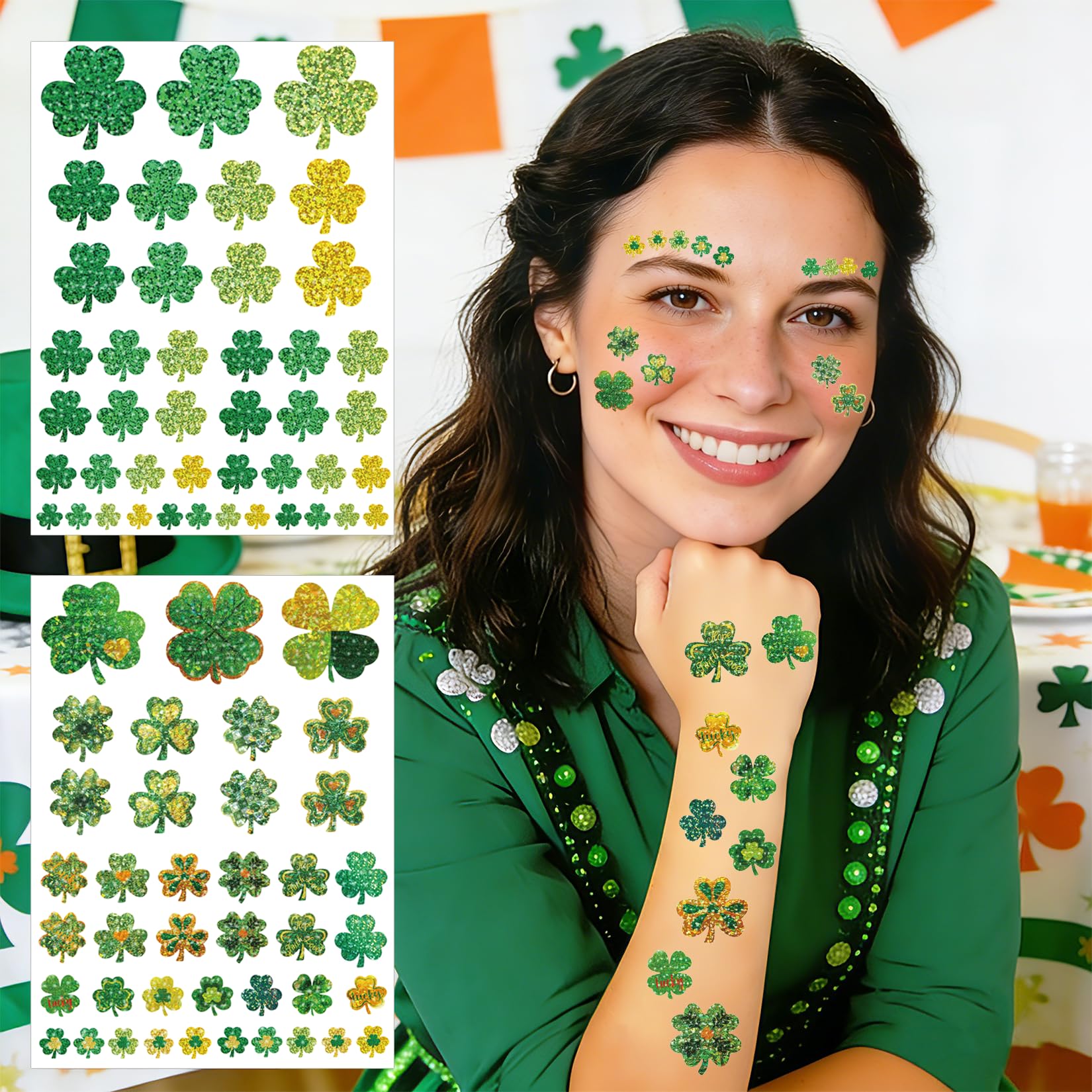 Yanroom tatuajes piel adherencia duradera para fiestas y eventos.