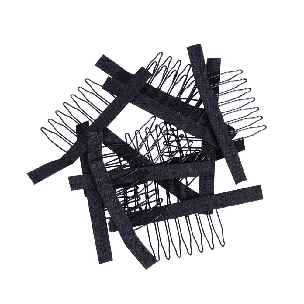 Yantaisiyu black wig clips for discreet, natural-looking attachment.