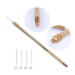 YANTAISIYU ventilating needle size 1-1 lifts a single strand