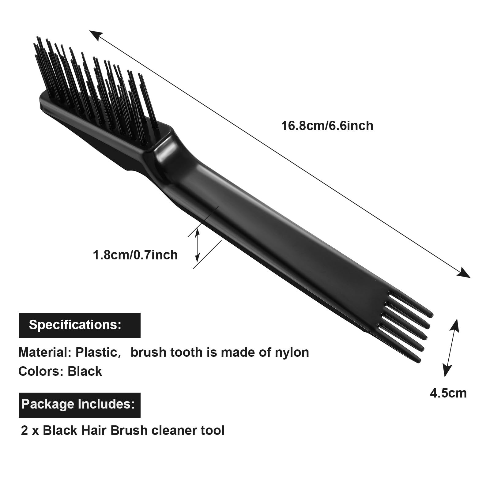 Yaomiao 2-pack brush cleaner keeps a spare at home or in the salon for swift maintenance.