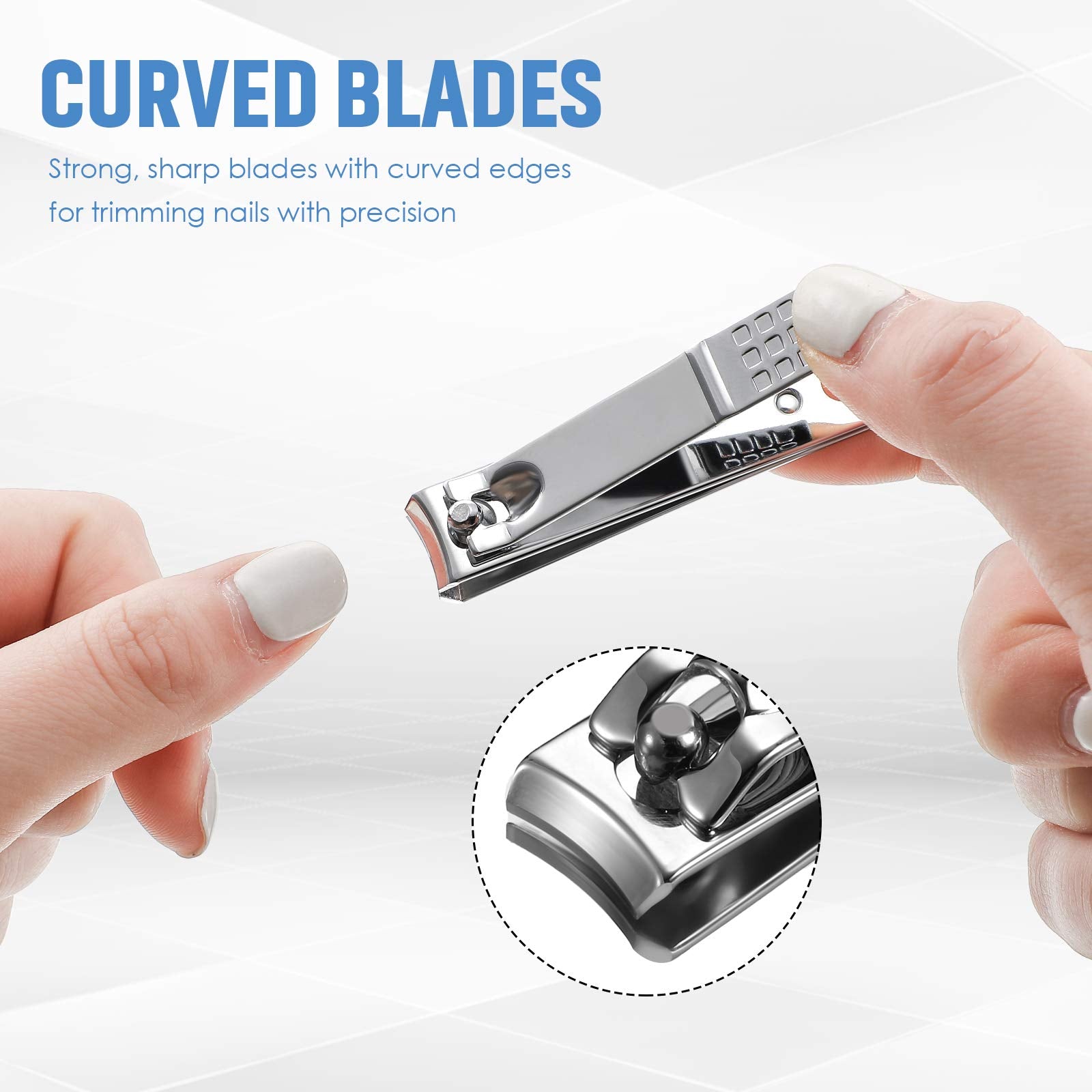 Yaomiao classic nail clipper with durable stainless steel blades.