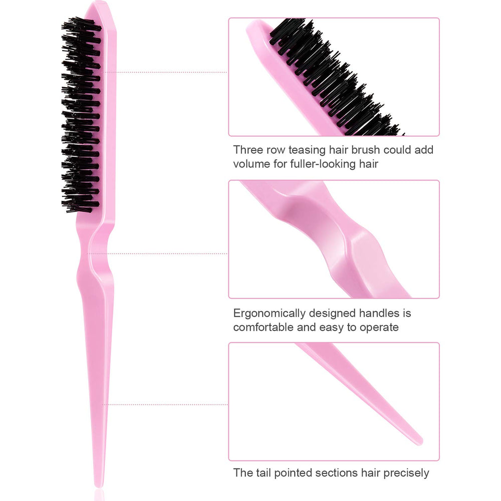 Yaomiao ergonomic-handle teasing brush for comfortable daily use.