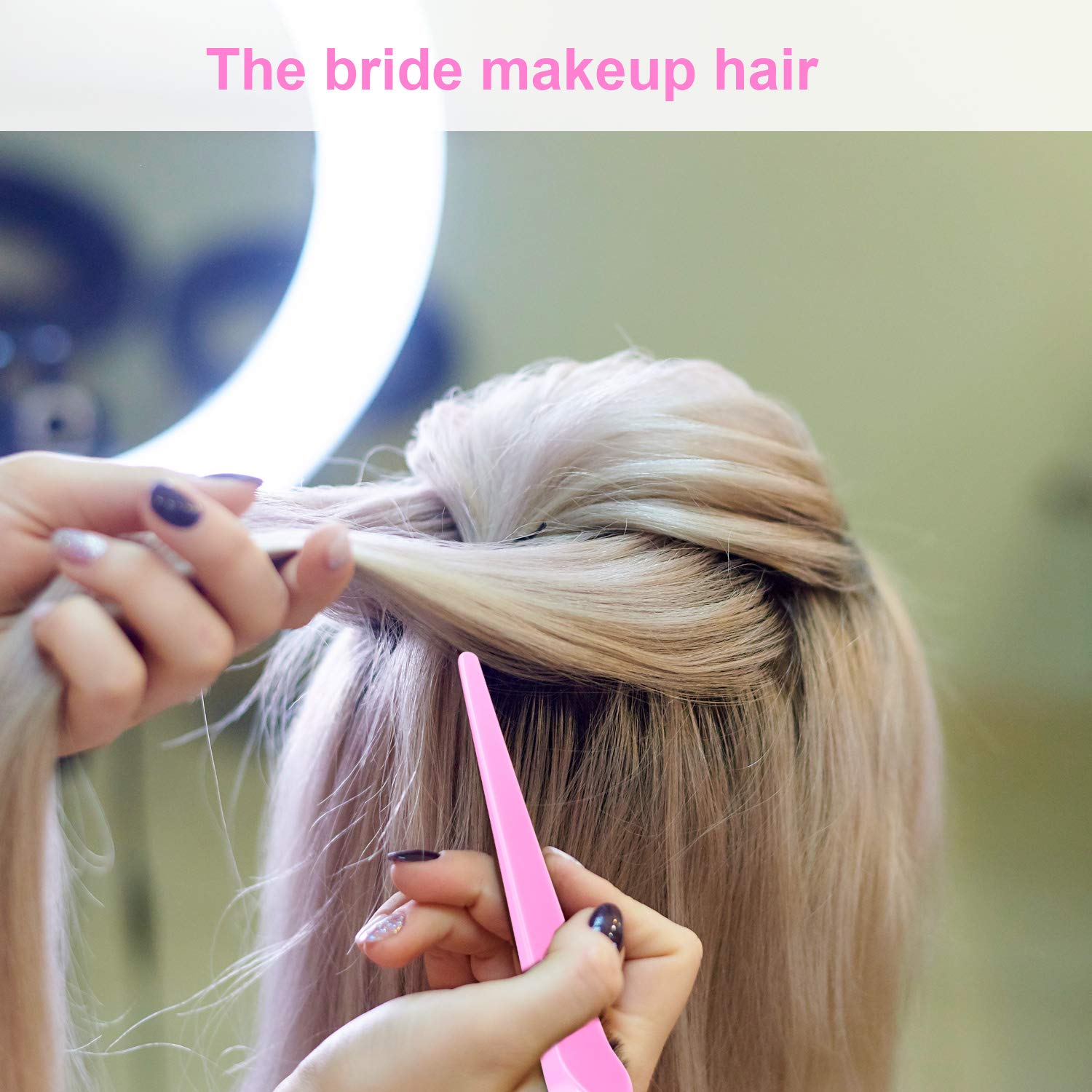 Yaomiao salon-home use teasing brushes provide versatile styling.