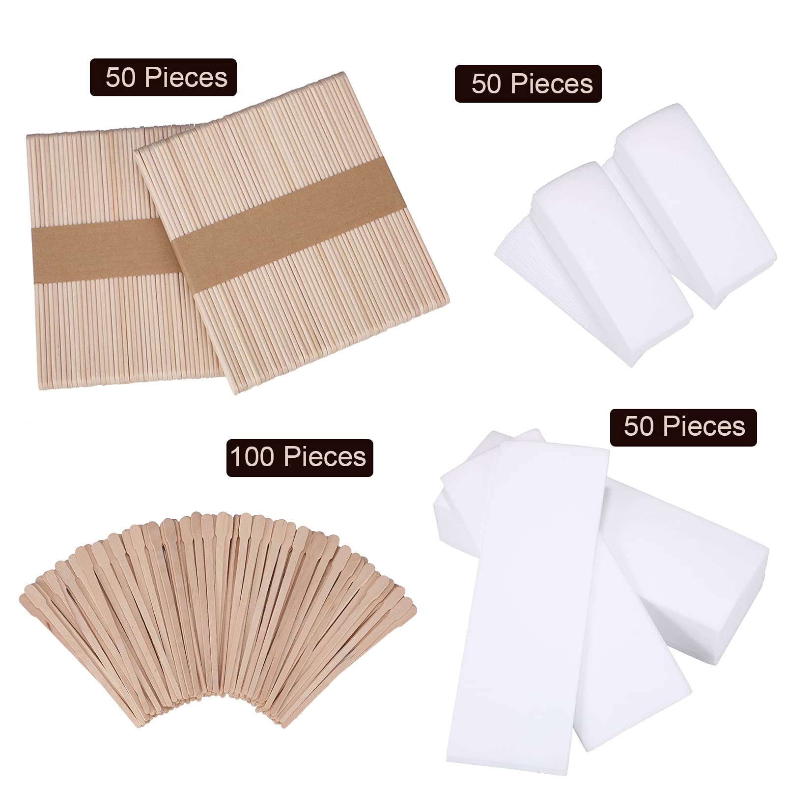 Yaomiao wax strips kit package; comprehensive set for long-lasting use.