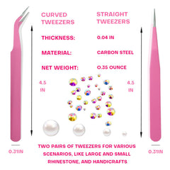 Yaoociy metal tip for pressing and adjusting gems with control.
