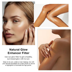 Yaper PHOERA Skin Glow Tint, textura ligera para cobertura cómoda.