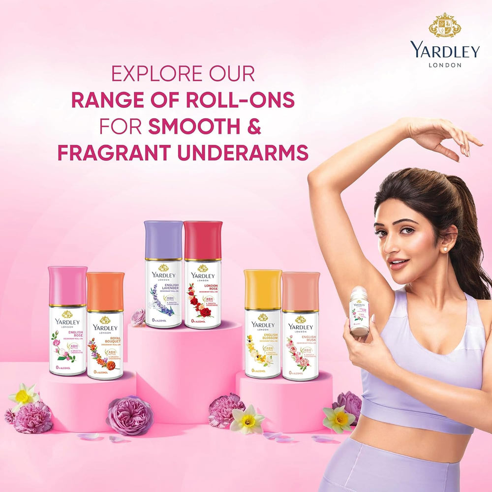 Combinación de fragancias Yardley London para aroma coherente