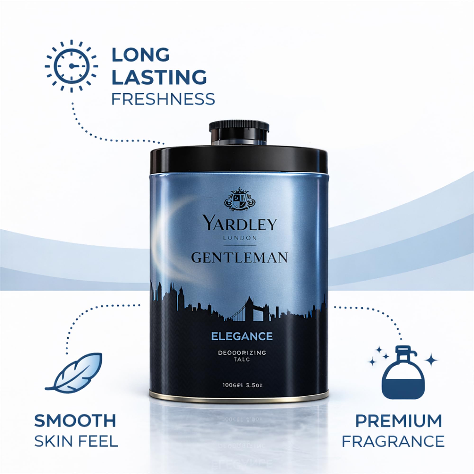 Dispense bottle shot highlights easy application after shower.