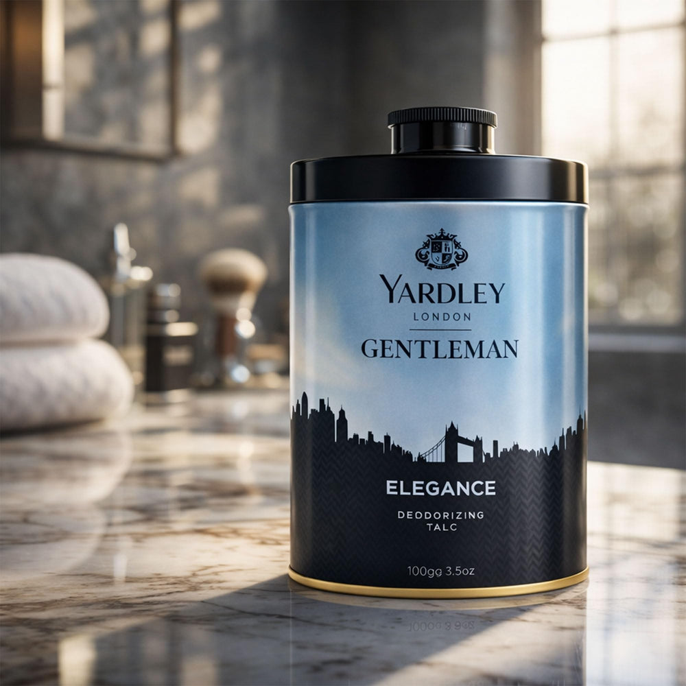 Gift-ready packaging from Yardley Elegance appeals to fragrance lovers.