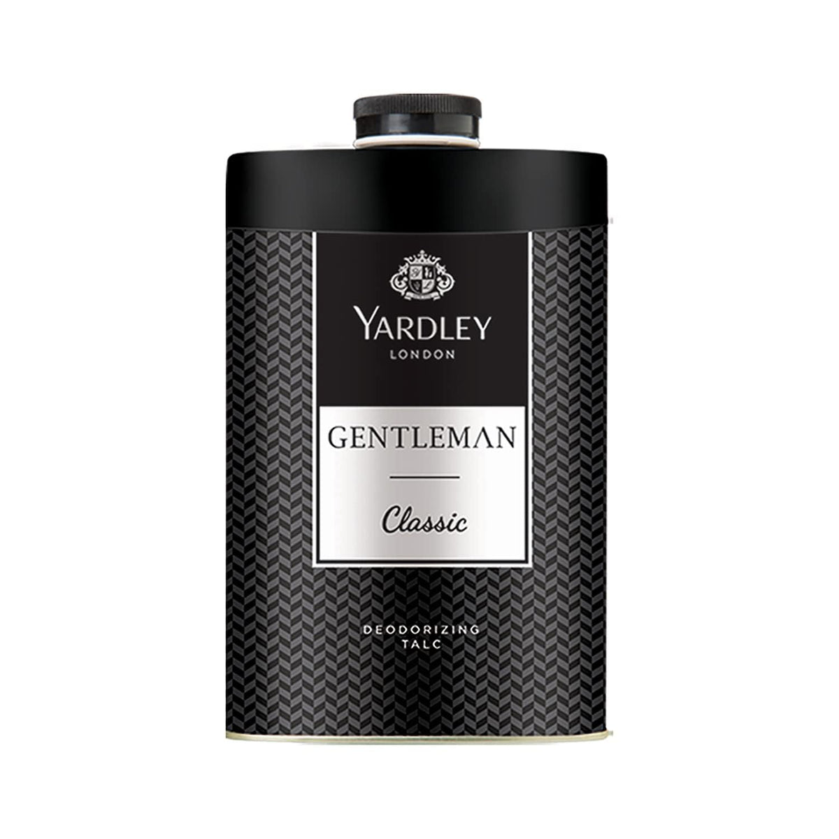 Yardley London Gentleman talcum powder 8oz bottle offers long-lasting freshness after shower.