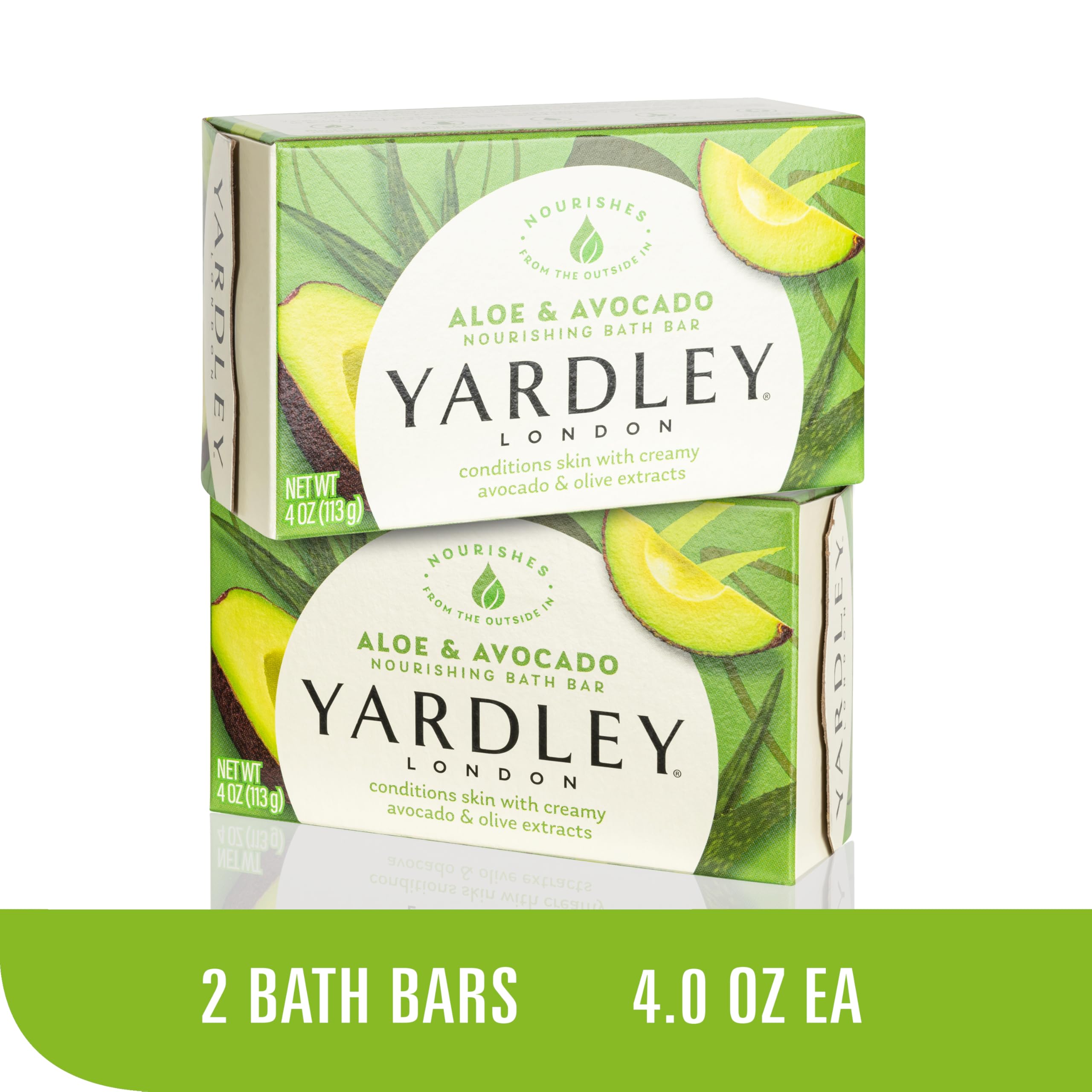 Jabón Yardley London Limón Verbena: suaviza y tonifica con aroma cítrico.