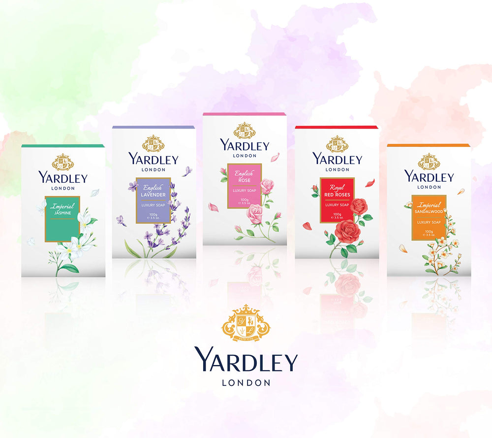 Notas florales y cítricas ligeras, aroma duradero del jabon Rosa Inglesa.