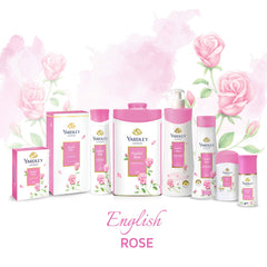 Textura espumosa suave con rosa inglesa en jabon Yardley.