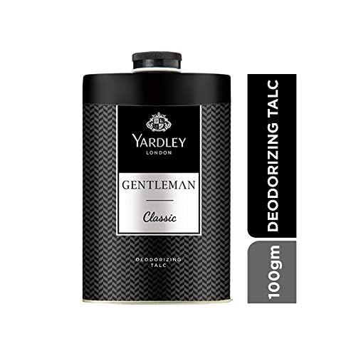 Yardley London talco aplicación sutil, aroma clásico que perdura