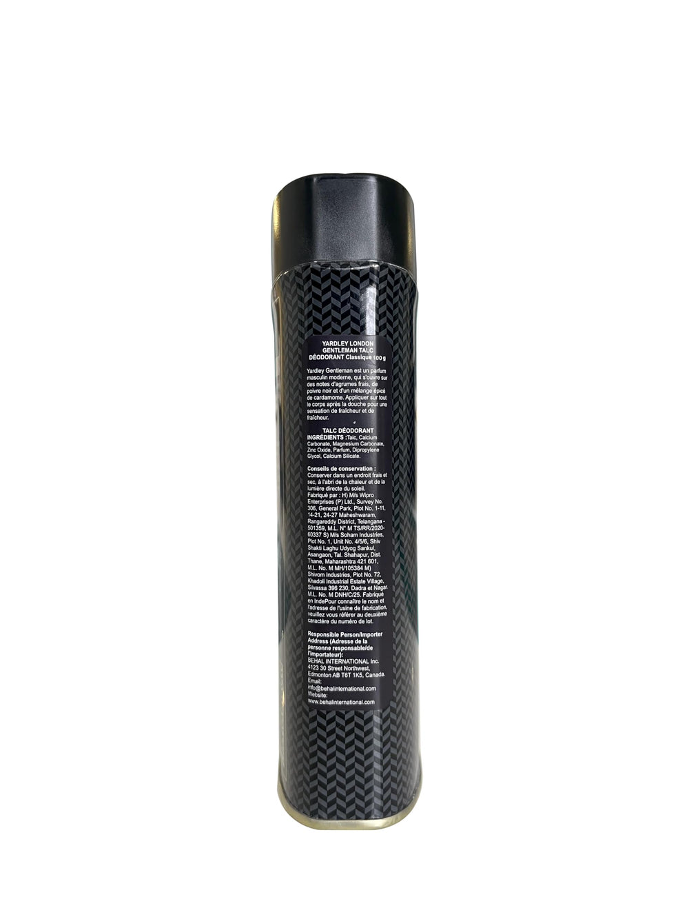 Yardley London talco microfinos, textura ligera para piel seca y cómoda