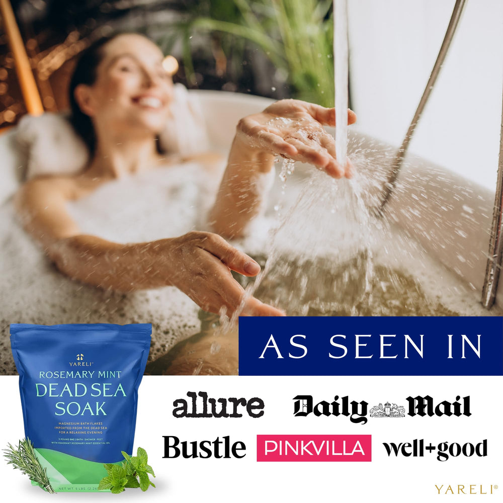 Agua de baño con romero y menta de Yareli para un aroma vigorizante