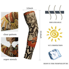 Manga de tatuaje para hombre YARIEW, protección solar y look llamativo