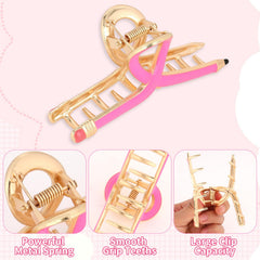 YARIEW yellow pencil hair clip ideal for classroom accessories
