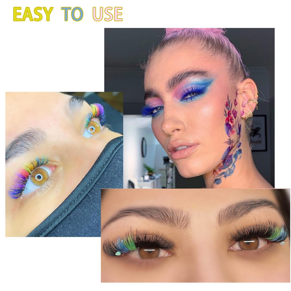 YASNAI simple DIY lashes with tweezers and adhesive for quick upgrades.