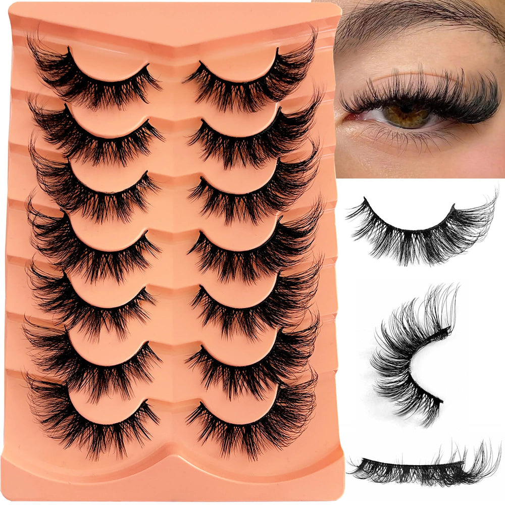 YASNAI cat eye lashes for natural, defined daily look