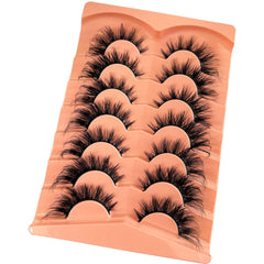 YASNAI fluffy false eyelashes with lightweight, comfortable band