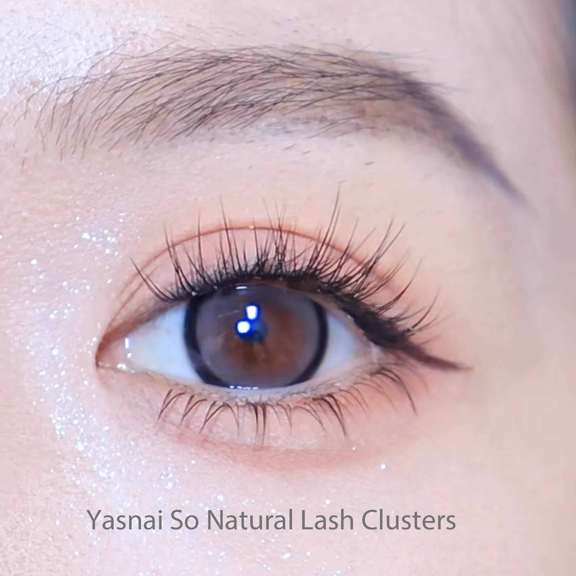 YASNAI 10mm-36-piece clusters for balanced length and lift.