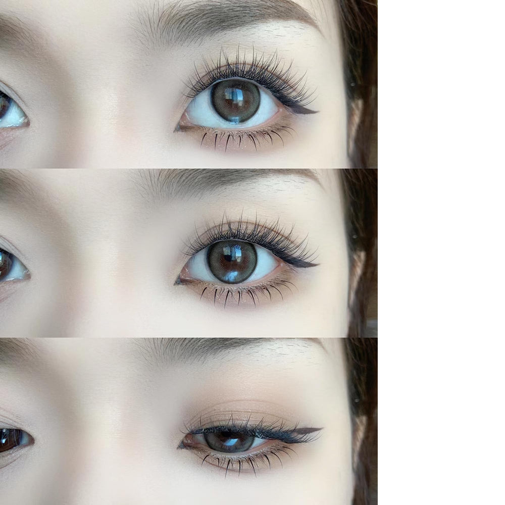 YASNAI 8mm-24-piece clusters for subtle daily lashes.