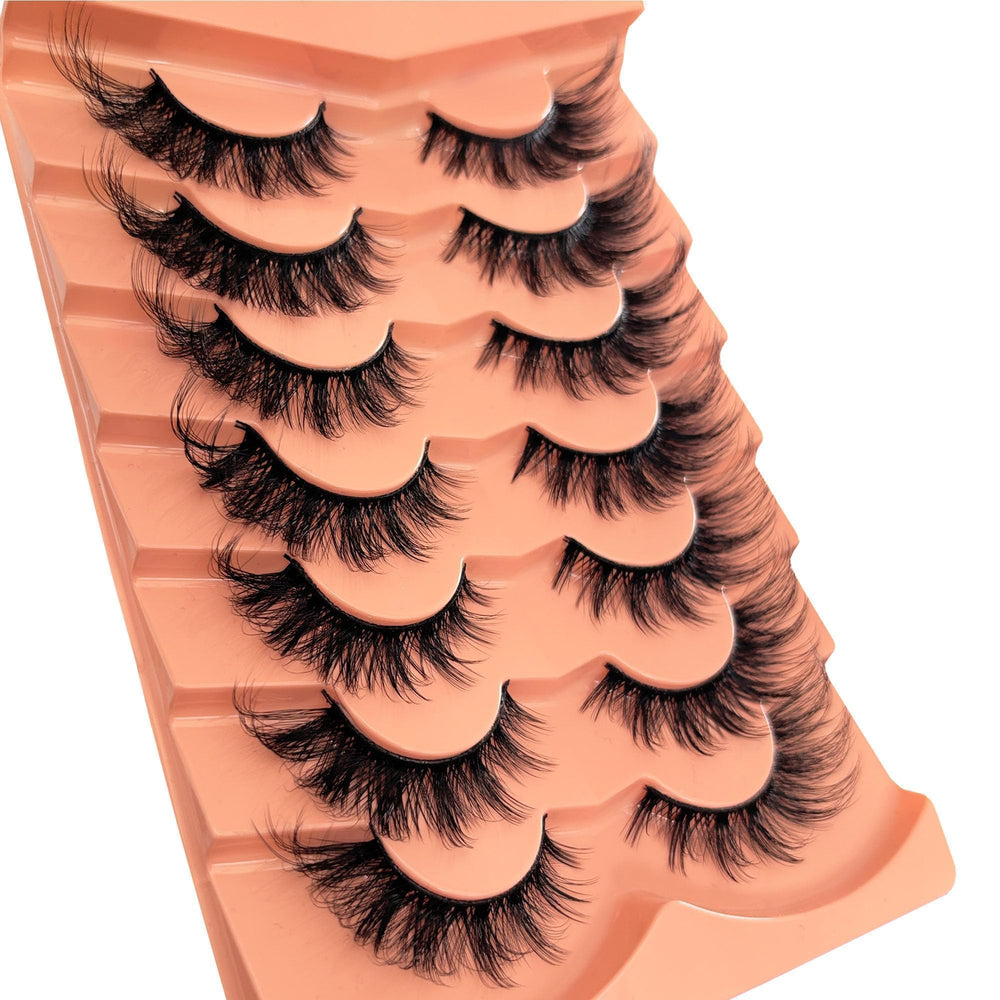 YASNAI seven-pairs-pack lashes for great value and versatility