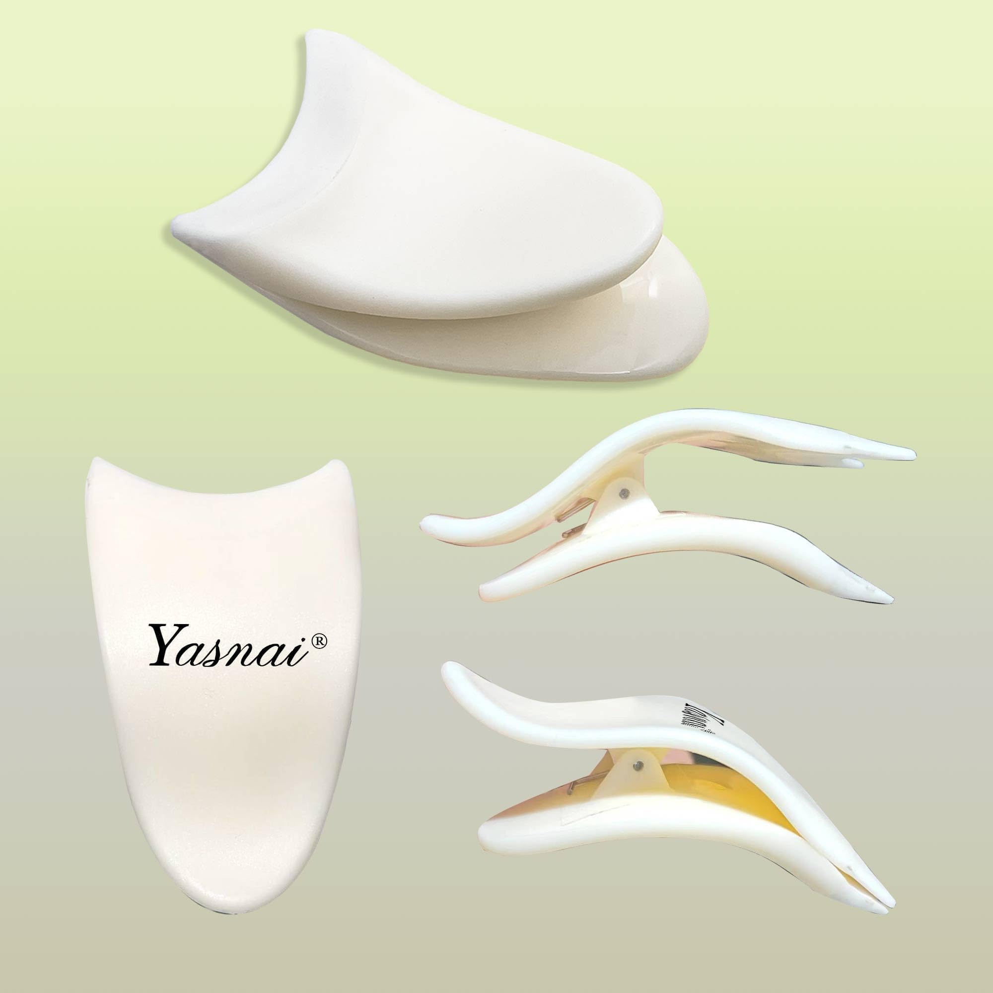 YASNAI skin-friendly material ensures gentle use on eyelids.