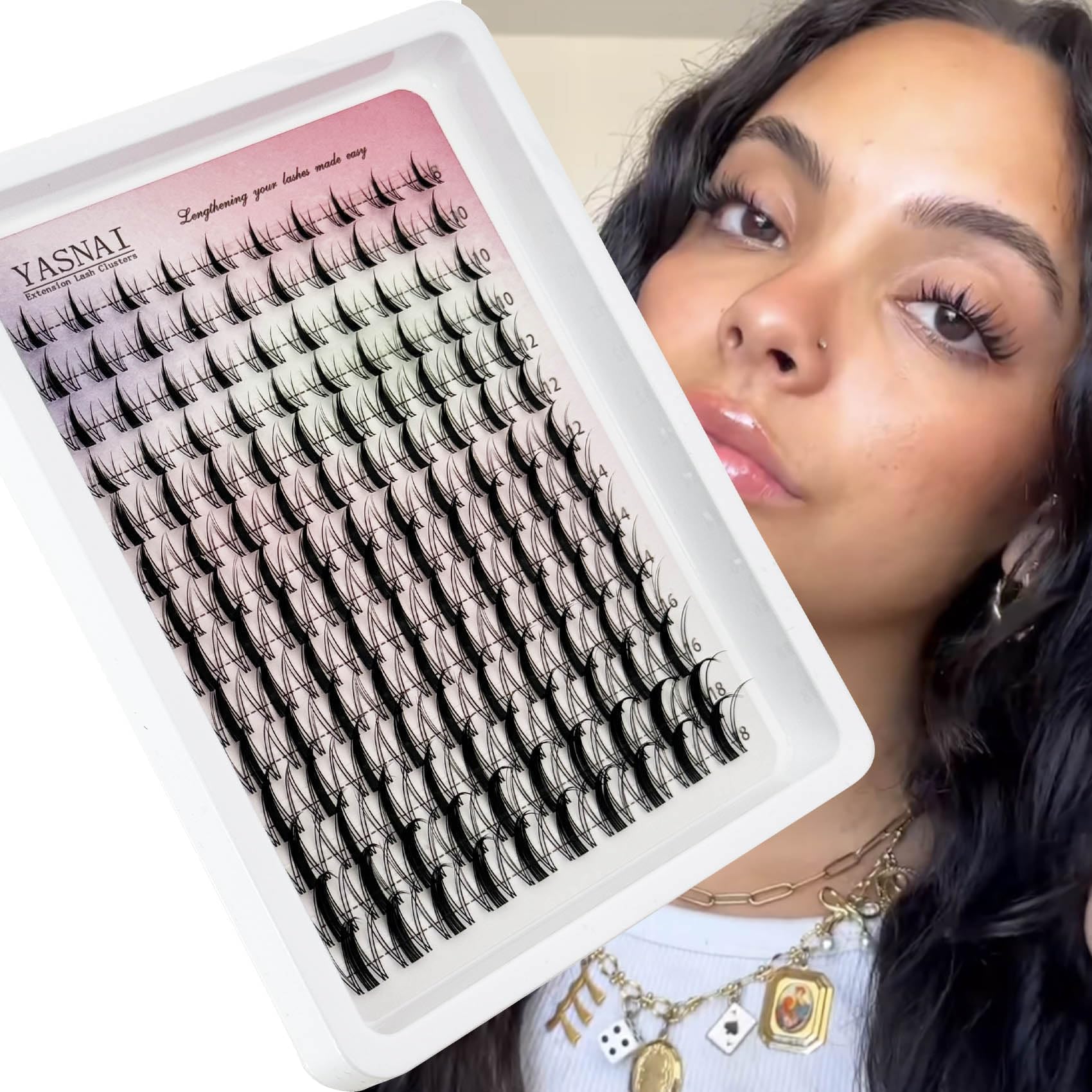 YASNAI variety style mix lashes for customization and creativity.
