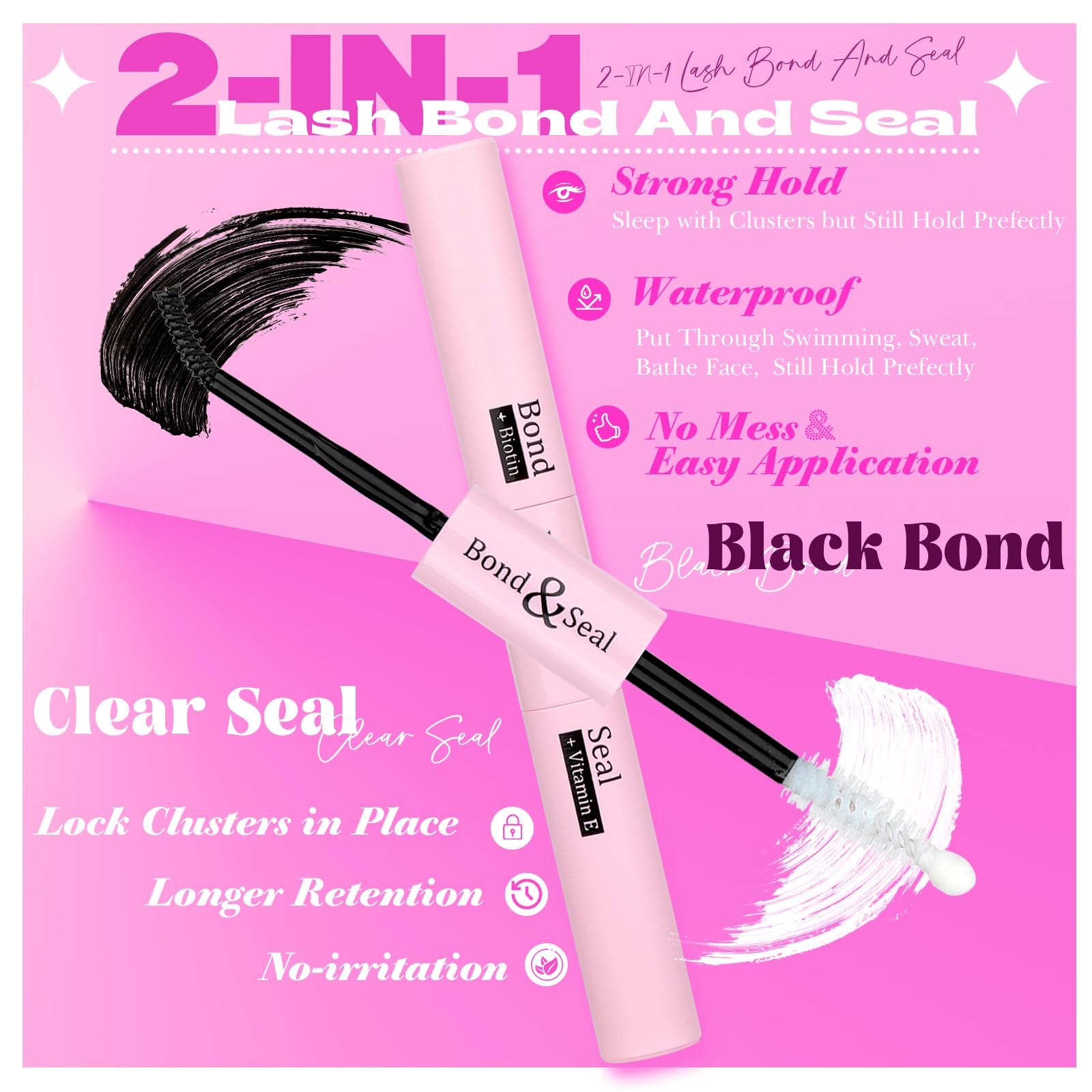 Yawamica 14-20mm lash length for wispy elongated lashes