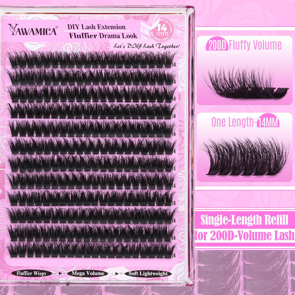 Yawamica 14mm refill pack enables easy restocking for regular users.