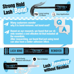 Yawamica 2in1 bond remover for simple application and removal.