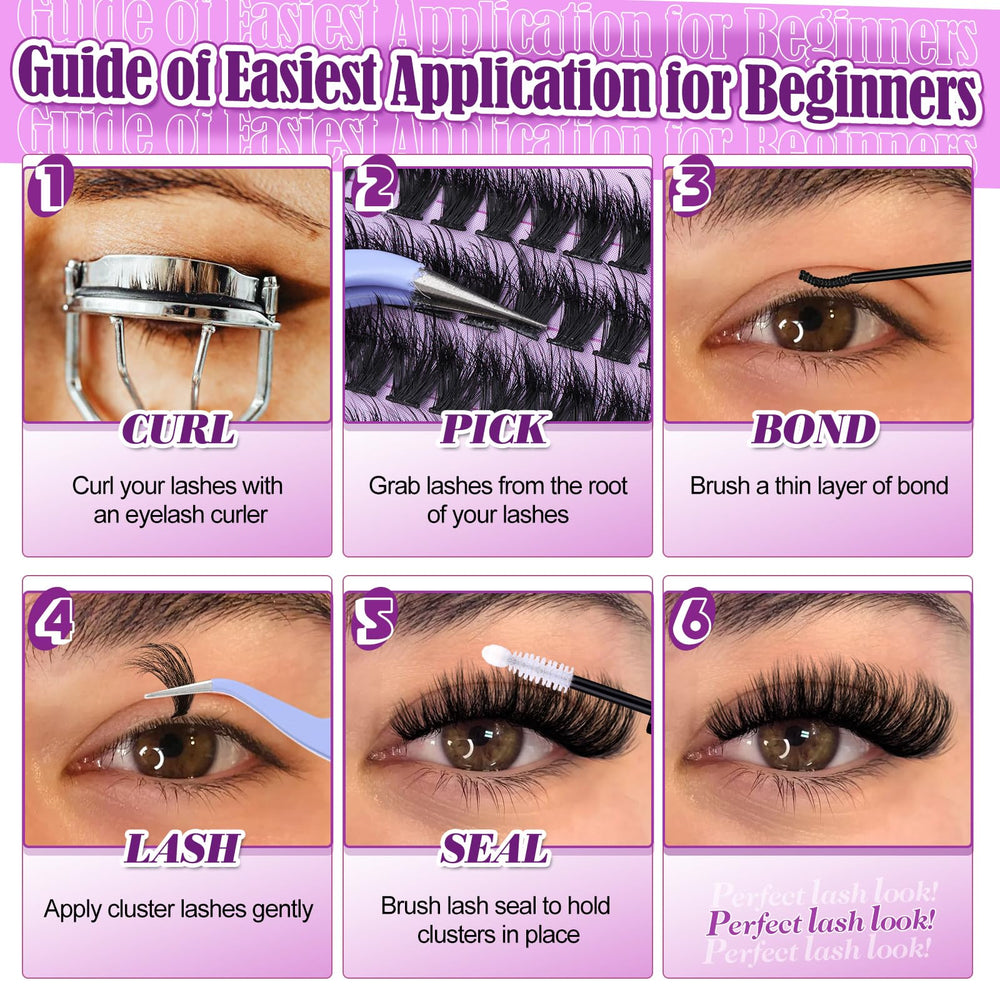 Yawamica 315-piece lash kit for creative at-home lash looks.