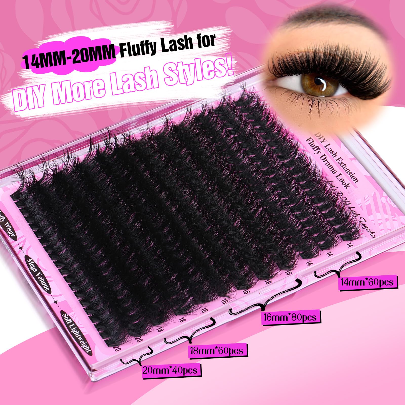 Yawamica beginner-friendly 3-step application guide for at-home lash styling