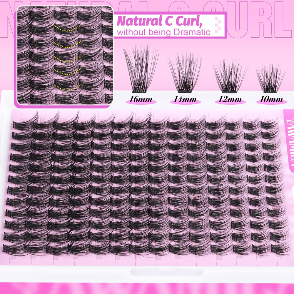 Yawamica beginner-friendly application that makes cluster lashes easy
