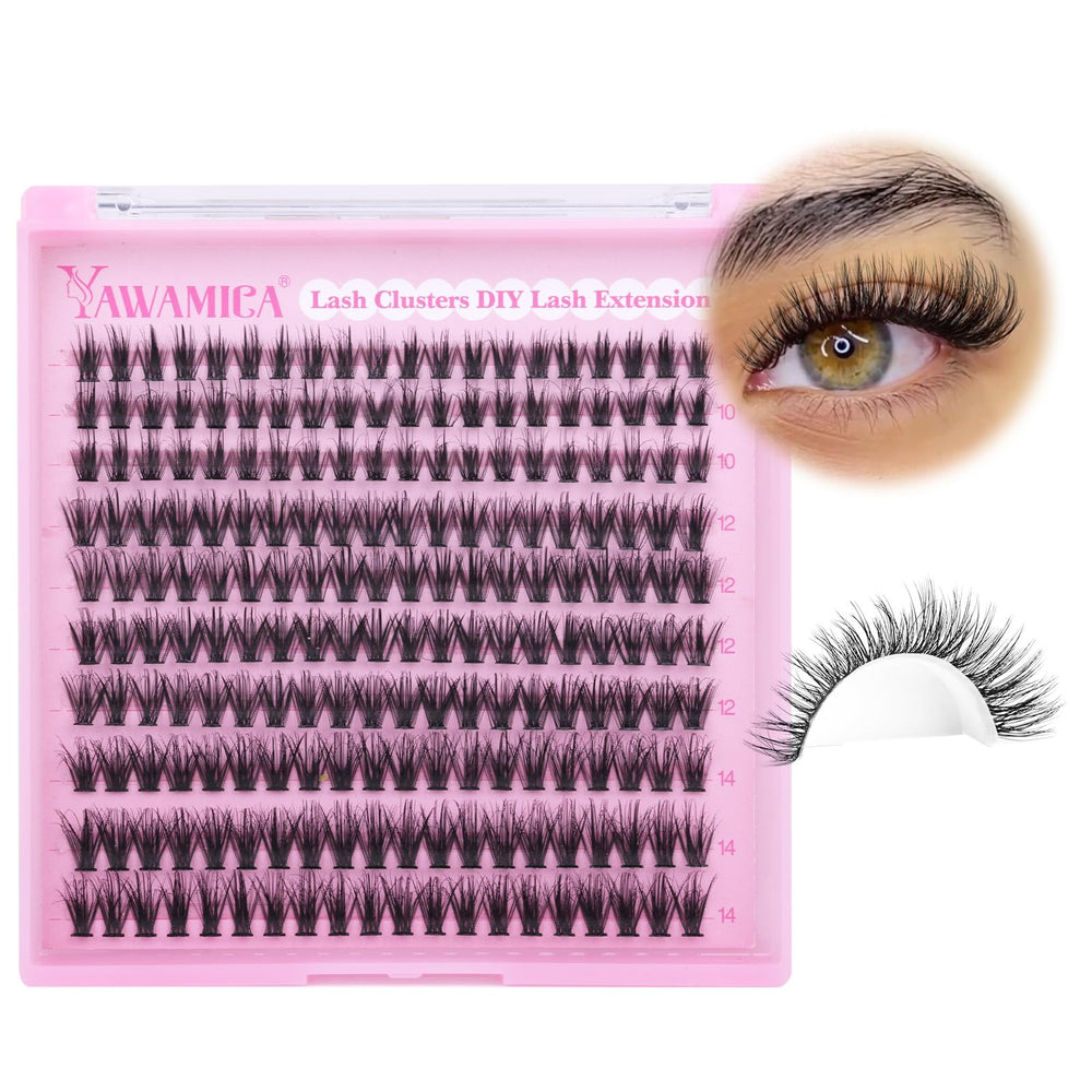 Yawamica beginner-friendly lash application idea for self-application.