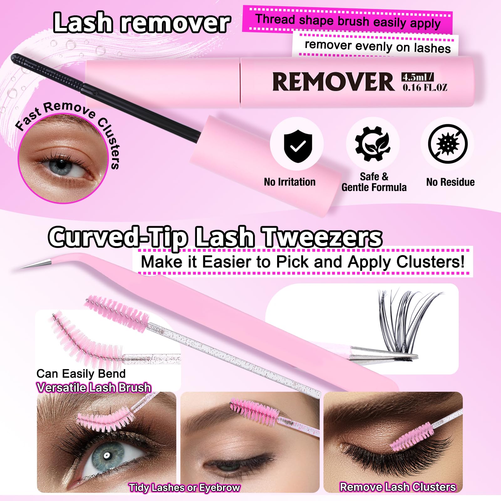 Yawamica beginner-friendly lash kit for easy DIY extensions.