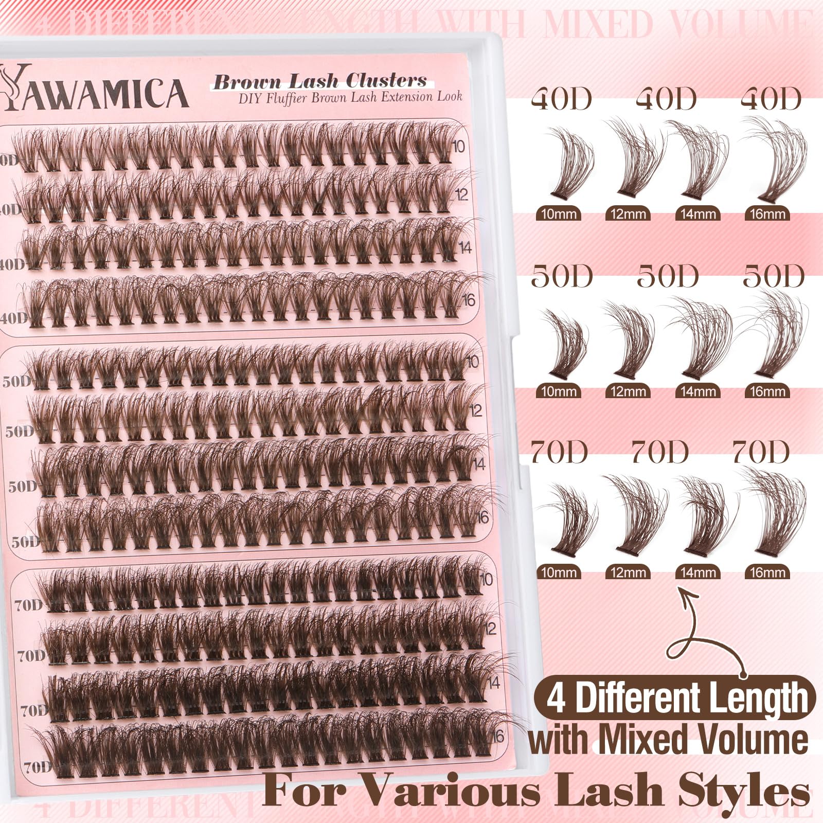 Yawamica precision lash tweezers for accurate placement