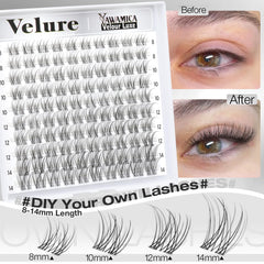 Yawamica CC Curl open-eye design for brighter appearance.