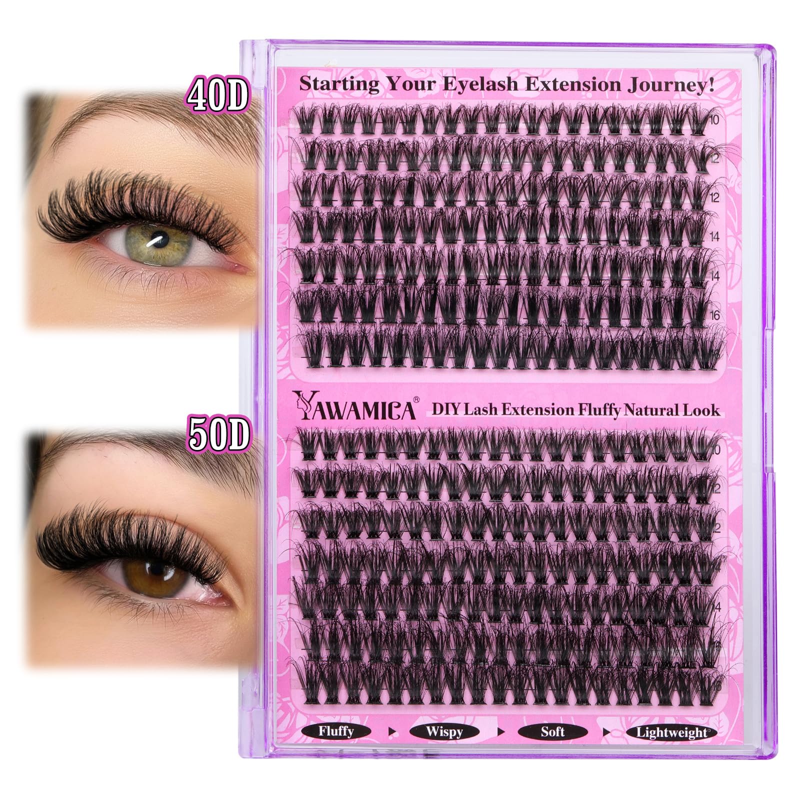 Yawamica at-home lash kit offers creative, customizable volume without salon appointment