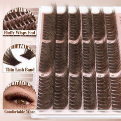 Yawamica DIY lash extension clusters for easy at-home styling.
