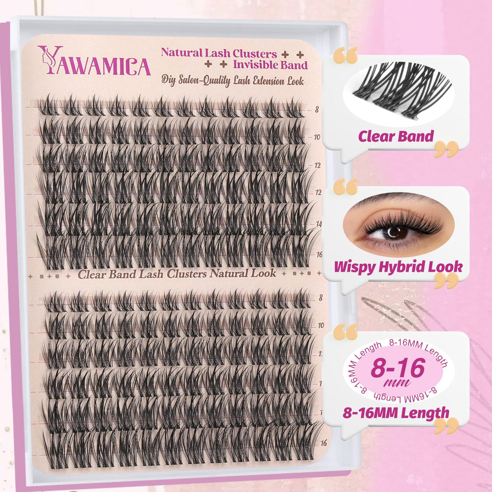 Yawamica DIY lash extensions at home for salon-like results.