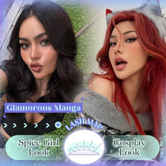 Yawamica 10–16mm DIY lash map enables natural to dramatic cosplay looks.