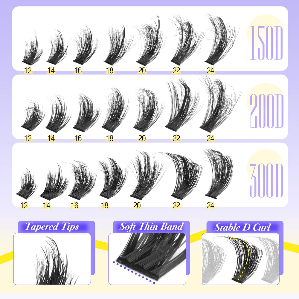 Yawamica events-ready lashes add photogenic volume for parties.